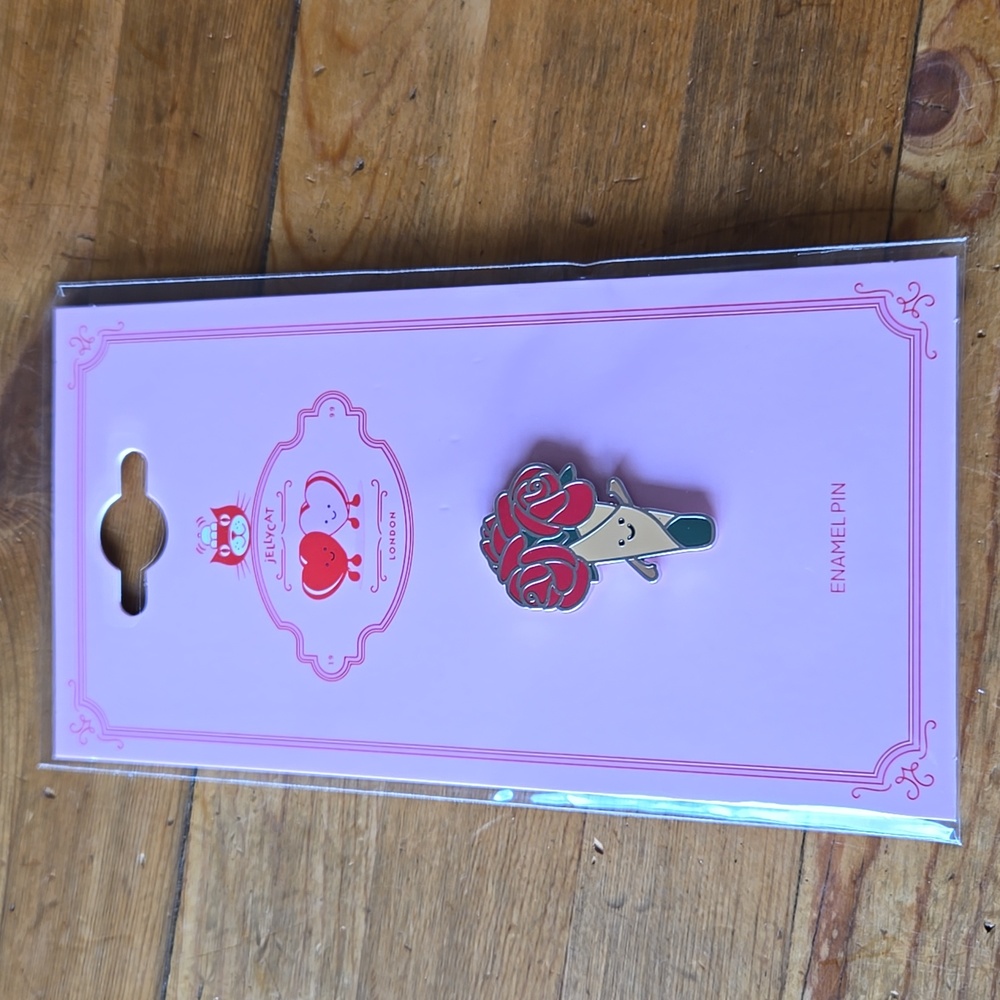 Jellycat Amuseables Rose Bouquer Pin BNWT Authentic